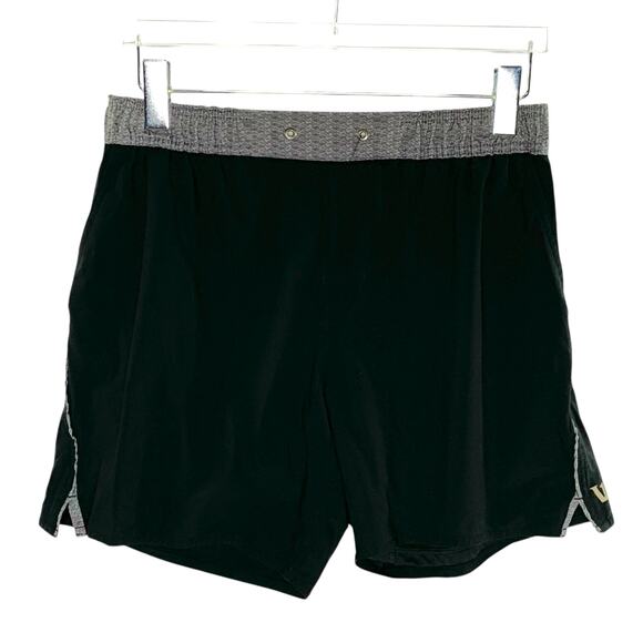 Vuori M Mens Activewear Shorts Pull On Black Gray *flaw - Picture 1 of 11